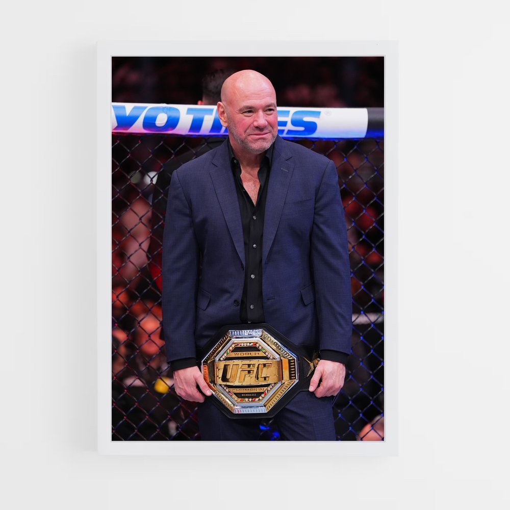 Poster Dana white – affiche MMA (vue 3)